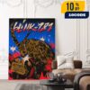 One OK Rock x Paledusk Detox European Tour 2025 Poster Tour Dates Poster Canvas Home Decor