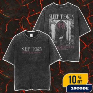 Sleep Token The Even In Arcadia Tour On October 11 2025 At Crypto.com Arena Los Angeles Ritual Event Tee Merch Unisex Two Sided Washed T-Shirt