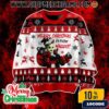 Slipknot Blood Hand Ugly Christmas Sweater Heavy Metal Band Holiday Knit Pullover