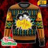 Christmizzle Hip Hop Ugly Sweater Snoop Dogg Twas The Nizzle Before Christmas Rapper Holiday Knit Cannabis Weed Pop Culture Pullover Gift