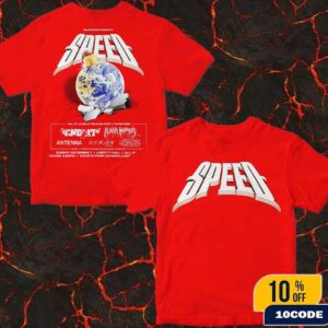 Speed All My Angels Release Show 2025 Sydney Xmas Show On December 7 2025 At Liberty Hall Classic Two Sides T-Shirt