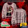 Ugly Christmas Sweater Santa Carla Vampire The Lost Boys Holiday Jumper