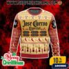Stella Artois Premium Lager Beer Ugly Christmas Sweater With Christmas Trees And Snowflakes Knitted Holiday Pullover For Beer Lovers