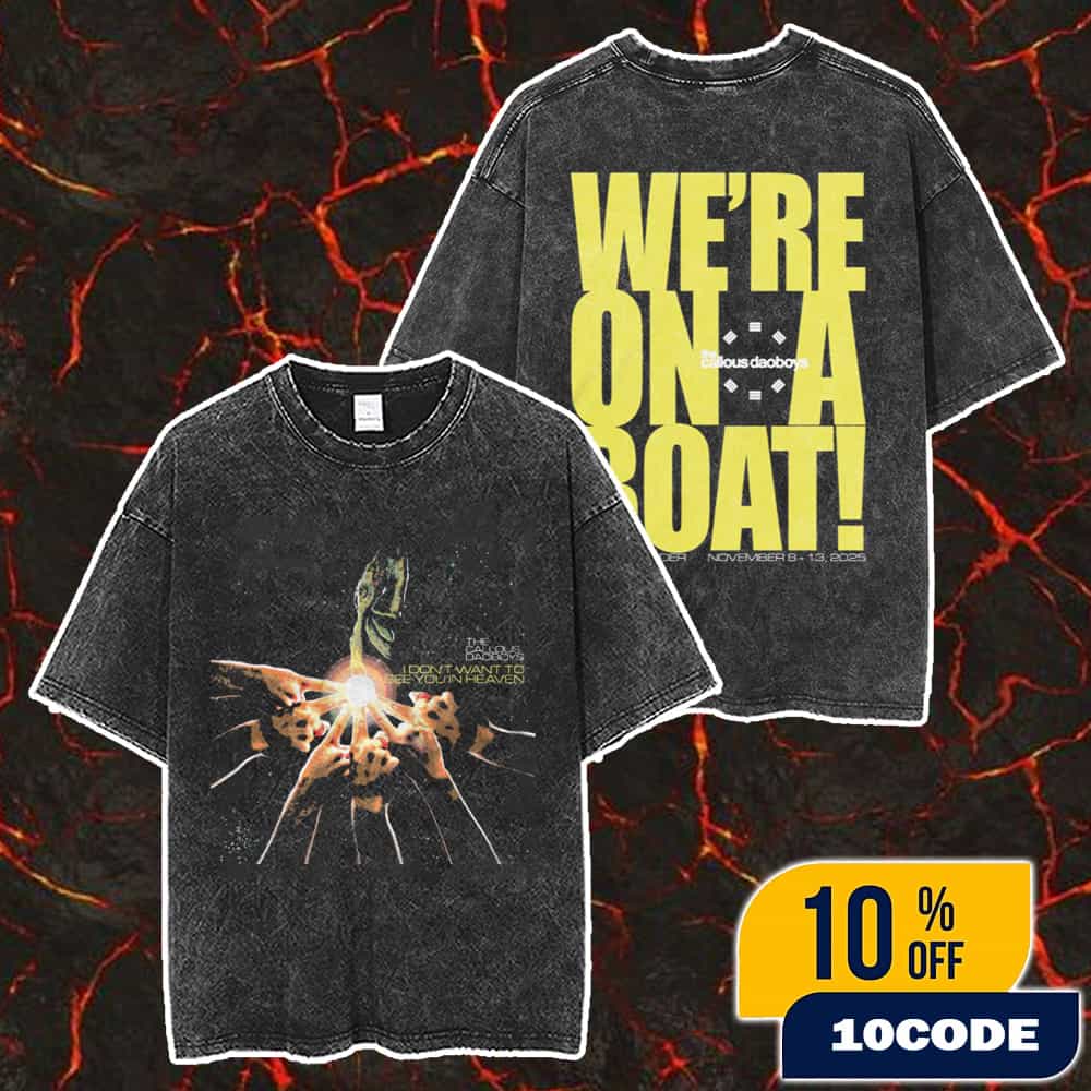The Callous Daoboys See You On The High Seas With Coheed And Cambria SS Neverender November 8-13 2025 I Don’t Want To See You In Heaven Merch Unisex Two Sided Washed T-Shirt The Callous Daoboys See You On The High Seas With Coheed And Cambria SS Neverender November 8-13 2025 I Don’t Want To See You In Heaven Merch Unisex Two Sided Washed T-Shirt