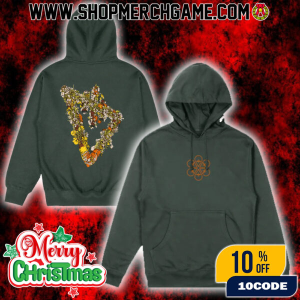 The Devil Wears Prada Official Maypole Hoodie Flowers Album Limited Edition Unisex