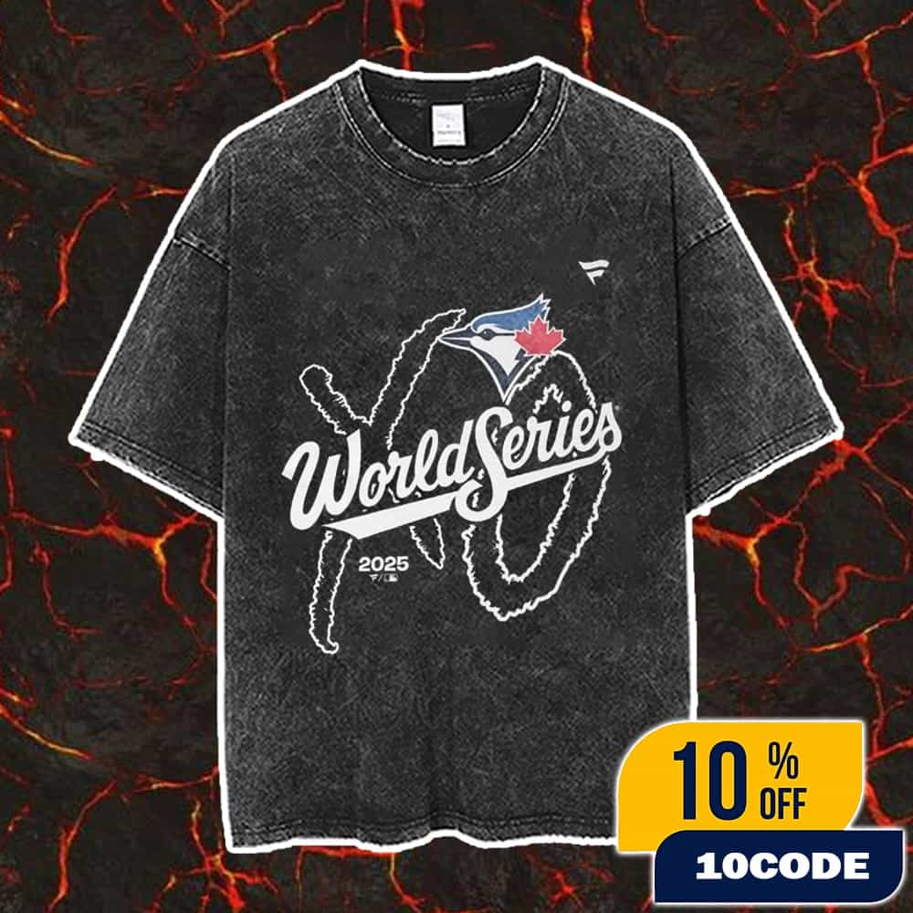 The Weeknd x Toronto Blue Jays MLB Fanatics World Series Collection 2025 New Arrivals Collaboration Logo Vintage Washed Unisex T-Shirt The Weeknd x Toronto Blue Jays MLB Fanatics World Series Collection 2025 New Arrivals Collaboration Logo Vintage Washed Unisex T-Shirt