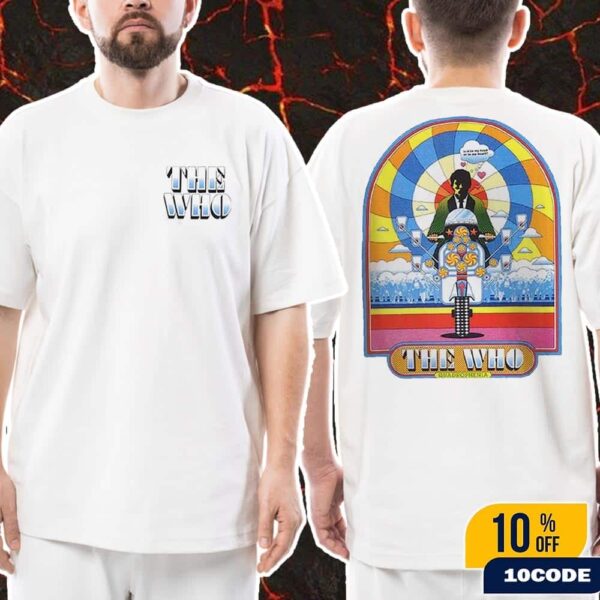 The Who Quadrophenia 60th Anniversary Series 2025 Excusive Tee Is It In My Head Or In My Heart Love Reign O’er Me Merch Classic Two Sides T-Shirt