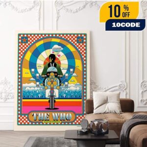 The Who Quadrophenia 60th Anniversary Series 2025 Is It In My Head Or In My Heart Love Reign O’er Me Home Decor Poster Canvas