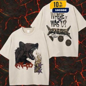 Travis Scott Circus Maximus Korea Merch New Collection Hyaena Artwork Live In Asia World Tour 2025 On October 25 2025 At Goyang Stadium Seoul Where Was U UTOPIA Washed Unisex T-Shirt Travis Scott Circus Maximus Korea Merch New Collection Hyaena Artwork Live In Asia World Tour 2025 On October 25 2025 At Goyang Stadium Seoul Where Was U UTOPIA Washed Unisex T-Shirt