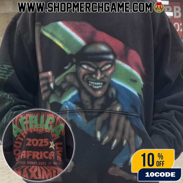Travis Scott Circus Maximus World Tour 5th Leg South Africa Johannesburg Event Hoodie On October 11 2025 At FNB Stadium Johannesburg Unisex All Over Print Hoodie