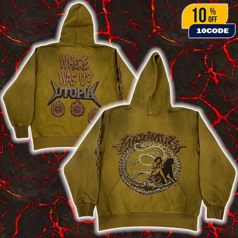 Travis Scott Live in Asia Circus Maximus World Tour 2025 New Merch On October 25 2025 At Goyang Stadium Seoul Where Was U UTOPIA Khaki Green Unisex Hoodie Travis Scott Live in Asia Circus Maximus World Tour 2025 New Merch On October 25 2025 At Goyang Stadium Seoul Where Was U UTOPIA Khaki Green Unisex Hoodie