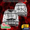 The Weeknd XO Pop Art Ugly Christmas Sweater Starboy Holiday Knit Pullover