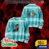 Ugly Christmas Sweater Kenny Chesney No Shoes Reefs Skull Logo Holiday Jumper Country Music Outfit