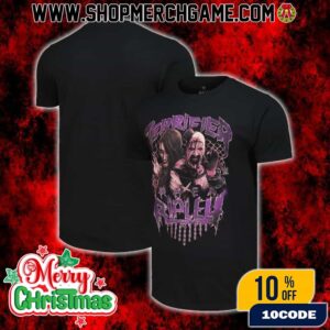 WWE Ripple Junction Black Rhea Ripley x Terrifier Superstar Unisex T-Shirt