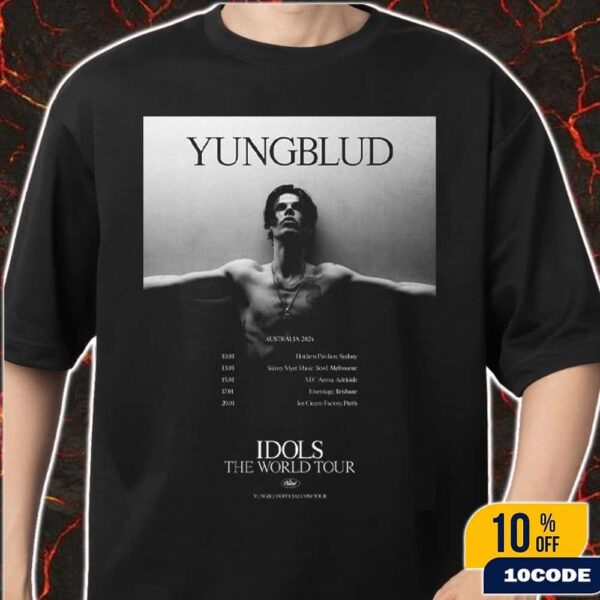 Yungblud Idols The World Tour 2026 In Australia On January Fan Gifts Classic T-Shirt