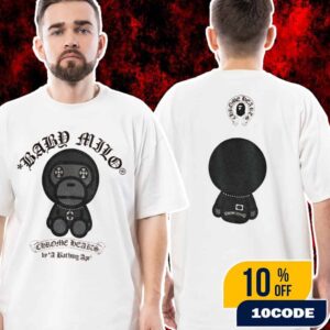 A Bathing Ape Japan Exclusive Chrome Hearts Baby Milo Tee New 2025 Collections Unisex T-Shirt Merch