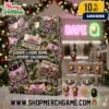 A Bathing Ape x Cure Bowl 2025-26 Ornament Advent Calendar NCAA College Football Pink Ribbon Breast Cancer Awareness Camo Stadium Design 24 Figure Set Limited Edition