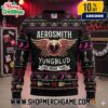 Arcane Jinx League Of Legends Knitted Ugly Christmas Sweater Jinx Get Jinxed Graffiti Style Blue Holiday Merch