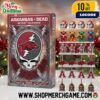 Auburn Tigers x Grateful Dead Advent Calendar Ornament 2025 Vintage Rose Skull NCAA Football Collectible Unique Christmas Gift Auburn Tigers x Grateful Dead Advent Calendar Ornament 2025 Vintage Rose Skull NCAA Football Collectible Unique Christmas Gift