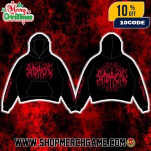 Babymetal World Tour 2025-2026 Special Arena Show In Mexico Arena CDMX On November 7 2025 Bloody Halloween Pullover Unisex Hoodie