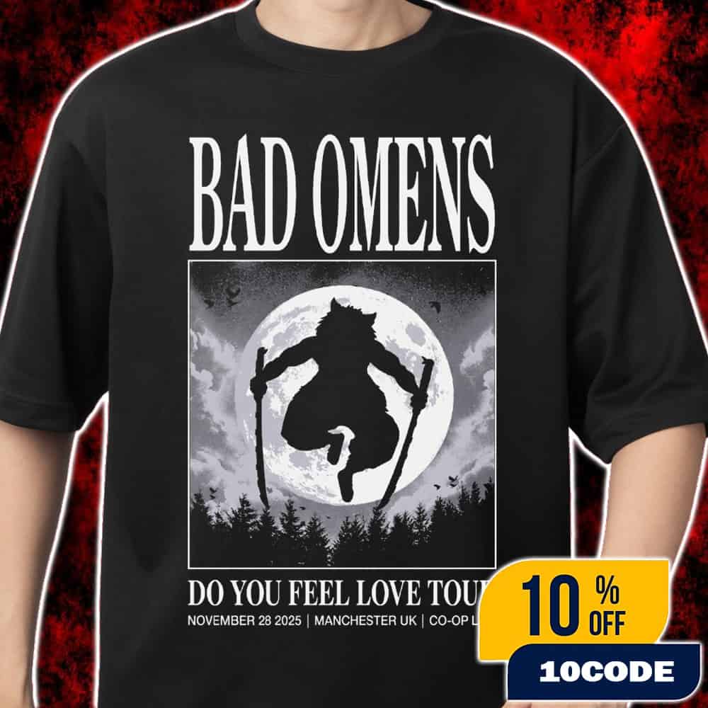 Bad Omens Winter 2025 Collection Available Boar Tee Inosuke Style Artwork Do You Feel Love Tour November 28 2025 At Manchester UK Co-op Live Merch Unisex T-Shirt Bad Omens Winter 2025 Collection Available Boar Tee Inosuke Style Artwork Do You Feel Love Tour November 28 2025 At Manchester UK Co-op Live Merch Unisex T-Shirt