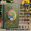 Auburn Tigers x Grateful Dead Advent Calendar Ornament 2025 Vintage Rose Skull NCAA Football Collectible Unique Christmas Gift Auburn Tigers x Grateful Dead Advent Calendar Ornament 2025 Vintage Rose Skull NCAA Football Collectible Unique Christmas Gift