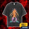 Beams Mangart x Jujutsu Kaisen Collaboration 2025 Japanese Streetwear Apparel Mei Mei x Ui Ui Vintage Washed Unisex T-Shirt