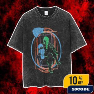 Beams Mangart x Jujutsu Kaisen Collaboration 2025 Japanese Streetwear Apparel Mei Mei x Ui Ui Vintage Washed Unisex T-Shirt