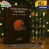 Cincinnati Bengals x The Grinch Advent Calendar 2025 Ornament Set 24 Day Holiday Countdown NFL Christmas Collectible Decorations Limited Edition