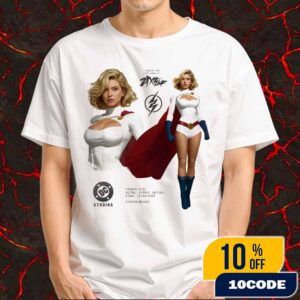 DCU Power Girl Concept Art By 21XFOUR Ft Sydney Sweeney As Power Girl 2025 Merchandise Unisex T-Shirt