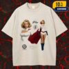 DCU Power Girl Concept Art By 21XFOUR Ft Sydney Sweeney As Power Girl 2025 Unisex Merch Washed T-Shirt