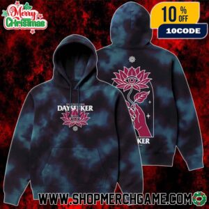 Dayseeker Winter 2025 Collection Creature In The Black Night Trade My Soul Tie Dye Unisex Hoodie