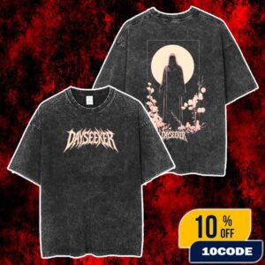 Dayseeker Winter 2025 Collection The Living Dead Unisex Two Sided Washed T-Shirt