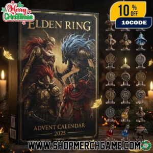 Elden Ring Advent Calendar 2025 Edition Featuring 24 Days Of Surprise Collectible Ornament Figures Malenia Ranni And Blaidd For Gamers