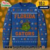 Georgia Bulldogs x Grinch NCAA Football Ugly Christmas Sweater Red Knit Pullover With Helmet G Logo Snowflakes Fair Isle Pattern College Sports Holiday Winter Jumper