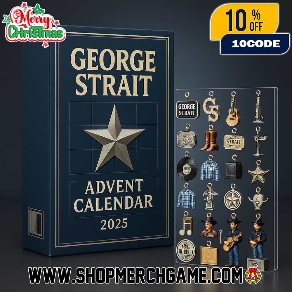 George Strait Advent Calendar 2025 24 Collectible Ornaments Star Boot Guitar Country Music Legend Holiday Decorations Premium Box Set George Strait Advent Calendar 2025 24 Collectible Ornaments Star Boot Guitar Country Music Legend Holiday Decorations Premium Box Set