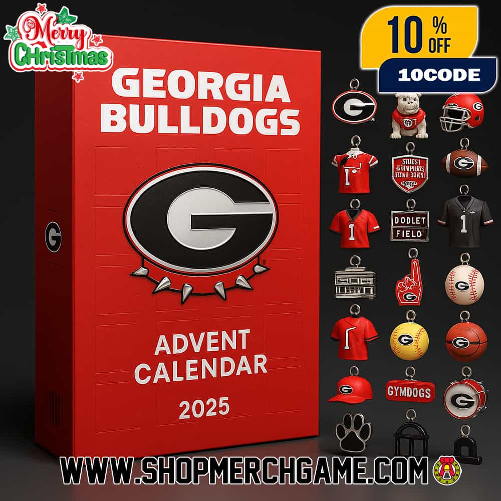 Georgia Bulldogs Advent Calendar 2025 Official Team Ornament Collection 24 Piece Countdowns Georgia Bulldogs Advent Calendar 2025 Official Team Ornament Collection 24 Piece Countdowns