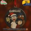 Gorillaz Band Christmas Ornament Four Members 2D Murdoc Noodle Russel Holiday Tree Decoration Virtual Band Collectible Gift