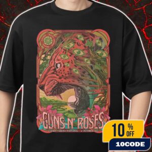 Guns N’ Roses Latin America Fall Tour 2025 Event Poster Artwork On October 31 2025 At Arena Pantanal Cuiaba Mato Grosso Brazil Merch Unisex T-Shirt