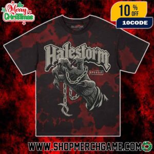 Halestorm Rocks Claw Everest Crystal Dye Unisex T-Shirt