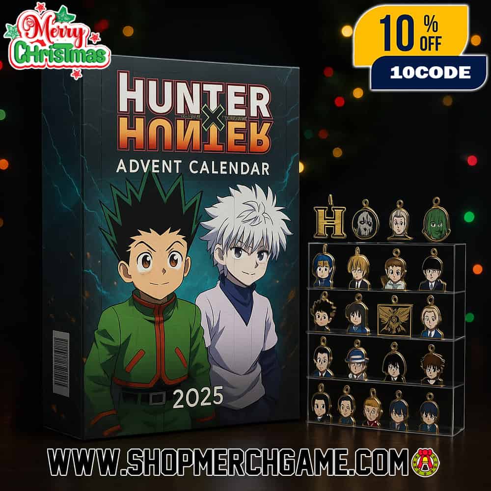 Hunter x Hunter Advent Calendar 2025 Ornament Set Anime Character Collection Gon Killua Kurapika Hisoka Christmas Countdown Gift Hunter x Hunter Advent Calendar 2025 Ornament Set Anime Character Collection Gon Killua Kurapika Hisoka Christmas Countdown Gift