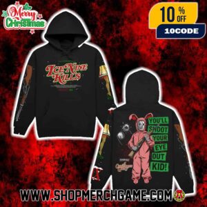 Ice Nine Kills New 2025 Christmas Collections A Christmas Gory Unisex Hoodie