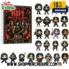 Green Day Advent Calendar 2025 American Santa Edition With 24 Collectible Ornaments Billie Joe Armstrong Mike Dirnt Tre Cool Figurines Christmas Holiday Countdown Gift For Punk Rock Music Fans