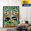 Kneecap Live At Cardiff Depot 17th November 2025 Concert Poster Irish Hip Hop Band Trio Live Design Poster Canvas Home Decor