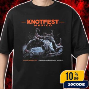 Knotfest Mexico 2025 Scorpion Skull On December 6 At Estadio Banorte Event Tee Festival Merch Unisex T-Shirt