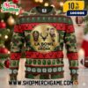 Tony The Tiger Sun Bowl 2025-26 Ugly Christmas Sweater Knitted Pullover El Paso Texas NCAA College Football With Tiger Mascot Trophy And Bape Camo Design Holiday Gift For Bowl Game Fans