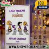 LSU Tigers x Peanuts Advent Calendar 2025 Ornament Collectible Abbey Road Snoopy Charlie Brown Christmas Countdown Limited Edition Football Gift Box National Champions Holiday Decoration
