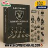 Los Angeles Chargers Advent Calendar 2025 Ornament Set 24 Day Holiday Countdown NFL Football Collectible Decorations With Player Figurines Helmet And Team Logo Charms