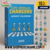 Las Vegas Raiders Advent Calendar 2025 Ornament Set 24 Day Holiday Countdown NFL Football Collectible Decorations With Player Figurines Helmet And Team Logo Charms