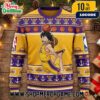 Memphis Grizzlies x One Piece Monkey D Luffy Ugly Christmas Sweater NBA Official Holiday Knitted Pullover Festive Navy Blue Gold Straw Hat Pirate Jolly Roger Skull Anchor Basketball Pattern